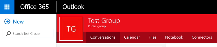 Test Group in Office 365